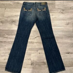 Diesel Riden Jeans womens blue bootcut distressed
sz 29W x 32L